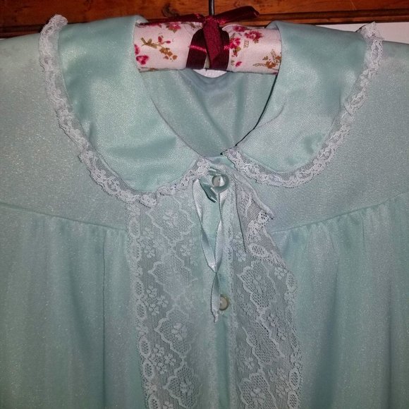 Gilbreath Vintage M Lace Womens Nightgown - Picture 4 of 12